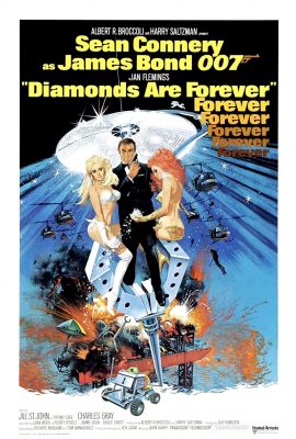 Poster phim Kim Cương Vĩnh Cửu – Diamonds Are Forever (1971)