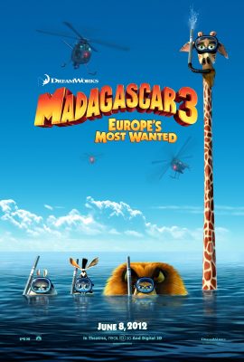 Madagascar 3: Thần Tượng Châu Âu (2012)'s poster
