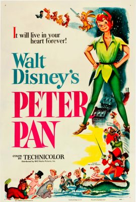 Poster phim Peter Pan (1953)