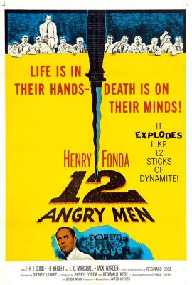 Poster phim 12 Người Đàn Ông Giận Dữ – 12 Angry Men (1957)