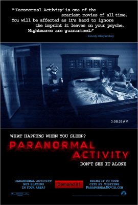 Poster phim Hiện Tượng Siêu Nhiên – Paranormal Activity (2007)