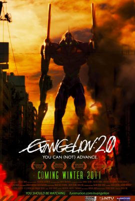 Poster phim Evangelion 2.0: Không Lùi Bước – Evangelion: 2.0 You Can (Not) Advance (2009)