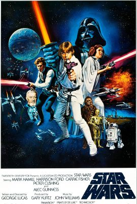 Poster phim Chiến tranh giữa các vì sao: Tập 4 – Niềm hy vọng mới | Star Wars: Episode IV – A New Hope (1977)