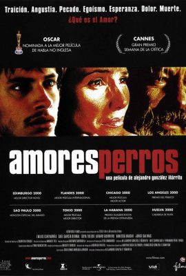 Poster phim Kẻ Vô Đạo – Amores Perros (2000)