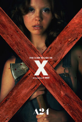 X (2022)'s poster