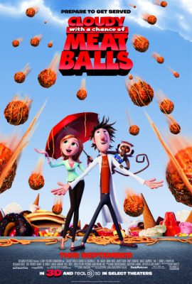Poster phim Cơn Mưa Thịt Viên – Cloudy with a Chance of Meatballs (2009)
