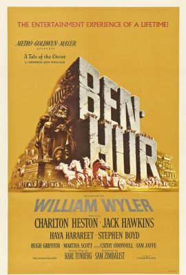 Poster phim Truyền Thuyết Đức Chúa Trời – Ben-Hur (1959)