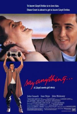 Poster phim Khéo Nói – Say Anything (1989)