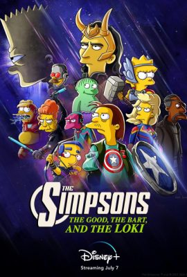 The Good, the Bart, and the Loki (Short 2021)'s poster