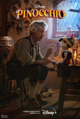 Poster phim Cậu Bé Người Gỗ – Pinocchio (2022)