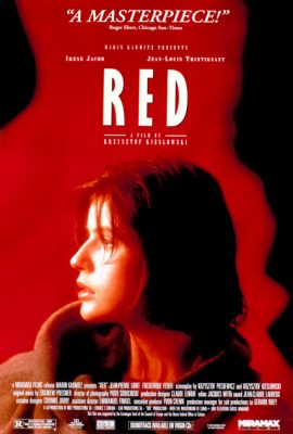Poster phim Ba Sắc Màu: Đỏ – Three Colors: Red (1994)