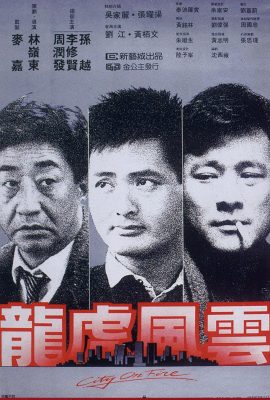 Poster phim Long Hổ Phong Vân – City on Fire (1987)