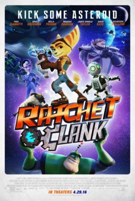 Đặc vụ gà mờ – Ratchet & Clank (2016)'s poster