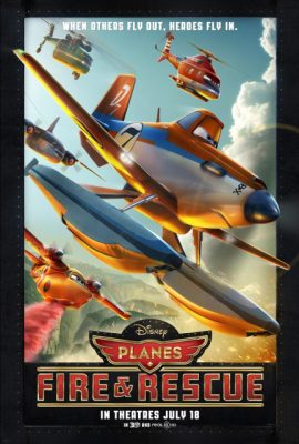 Thế giới máy bay 2: Anh hùng và biển lửa – Planes: Fire & Rescue (2014)'s poster