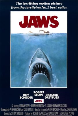 Poster phim Hàm Cá Mập – Jaws (1975)