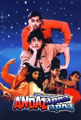 Poster phim Giấc Mộng Đổi Đời – Andaz Apna Apna (1994)