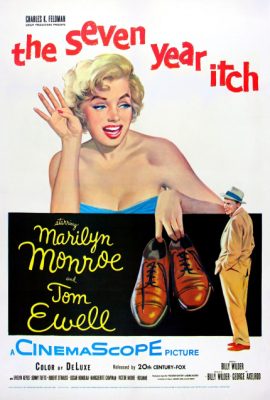 Bảy năm ngứa ngáy – The Seven Year Itch (1955)'s poster