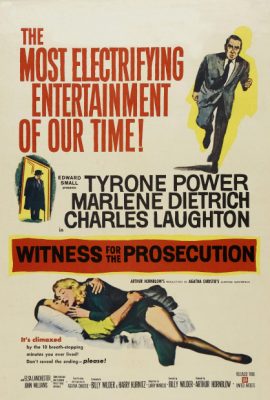 Nhân chứng buộc tội – Witness for the Prosecution (1957)'s poster