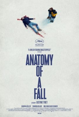 Poster phim Kỳ án trên đồi tuyết – Anatomy of a Fall (2023)