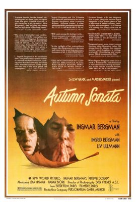Bản Xô-Nát Mùa Thu – Autumn Sonata (1978)'s poster