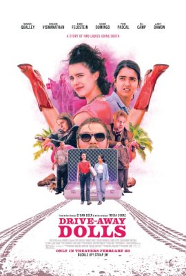 Poster phim Drive-Away Dolls (2024)
