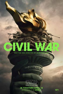 Poster phim Ngày tàn của đế quốc – Civil War (2024)