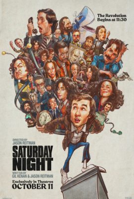 Poster phim Đêm thứ Bảy – Saturday Night (2024)